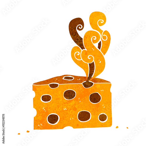 cartoon smelly cheese