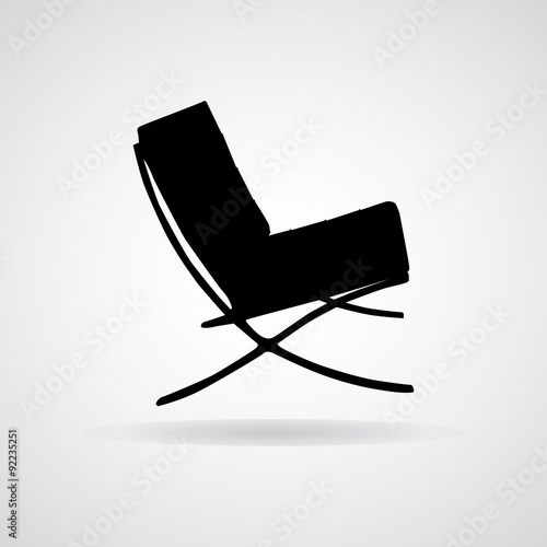 chair icon great for any use. Vector EPS10.