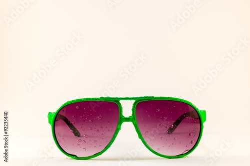 Green sunglasses