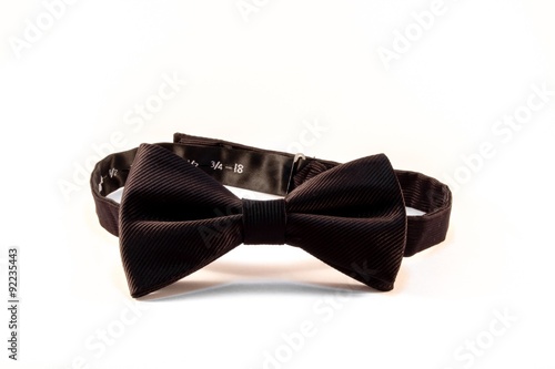 Black bow tie