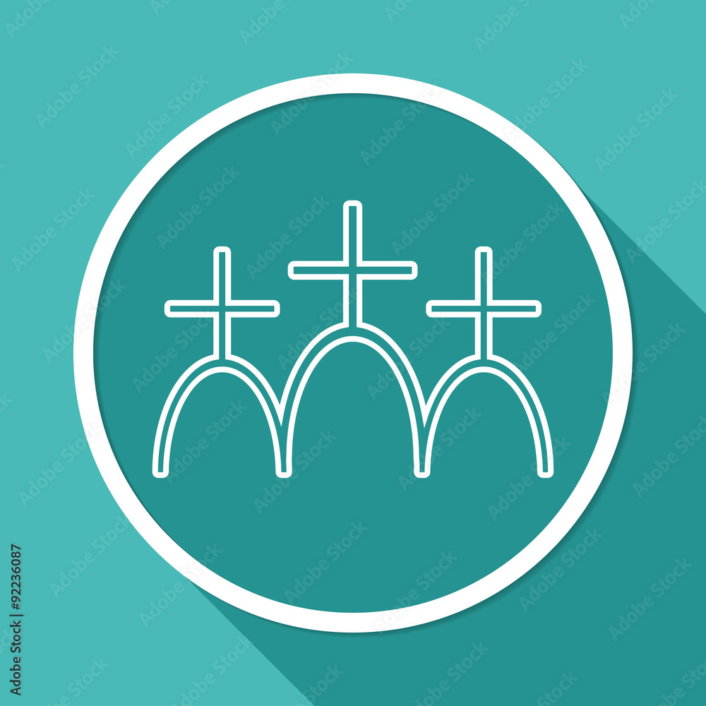 Obraz premium church icon