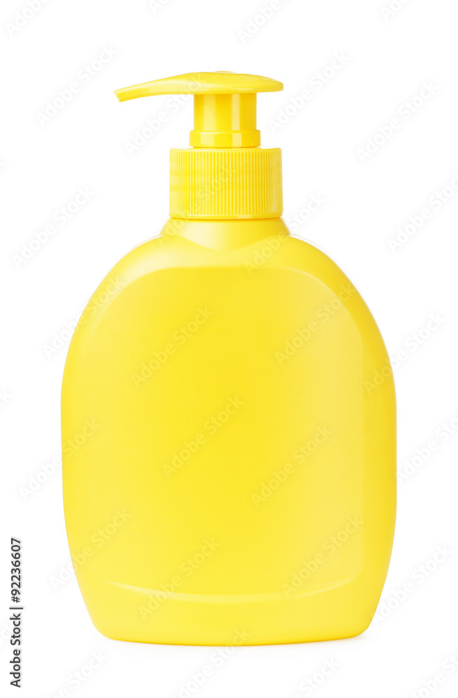 Yellow bottle liquid soap Yellow bottle liquid soap