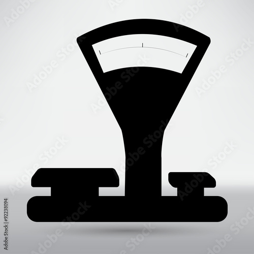 Kitchen scales icon