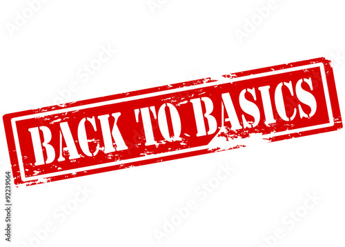 Back to basics