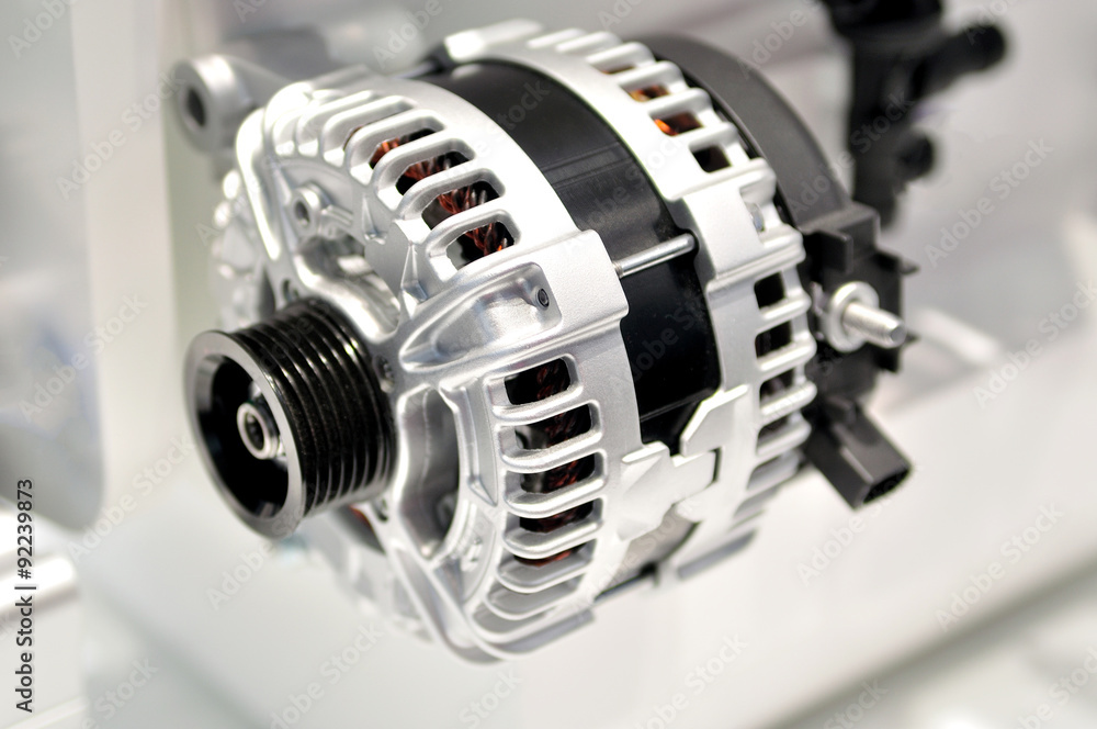 car alternator. car alternator.