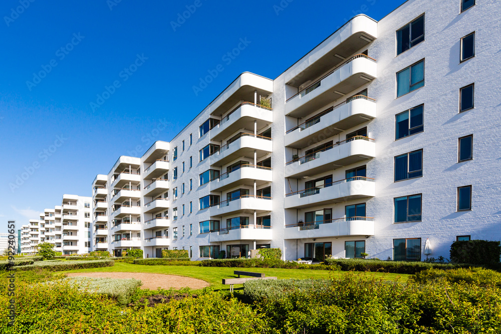 Contemporary condominium building Contemporary condominium building