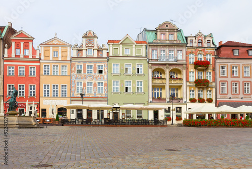 renaissance houses , Poznan, Poland