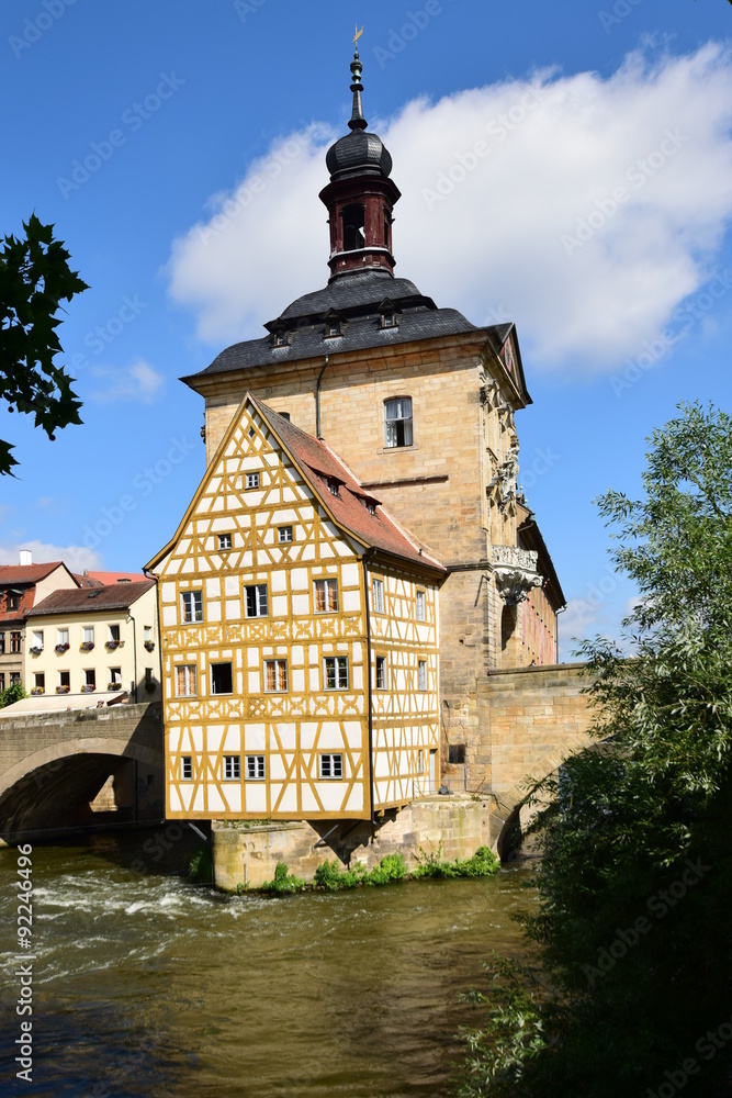 Altes Rathaus (Old Town Hall) in Bamberg, Bavaria, Germany