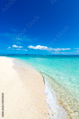 Sea  beach  landscape. Okinawa  Japan  Asia.