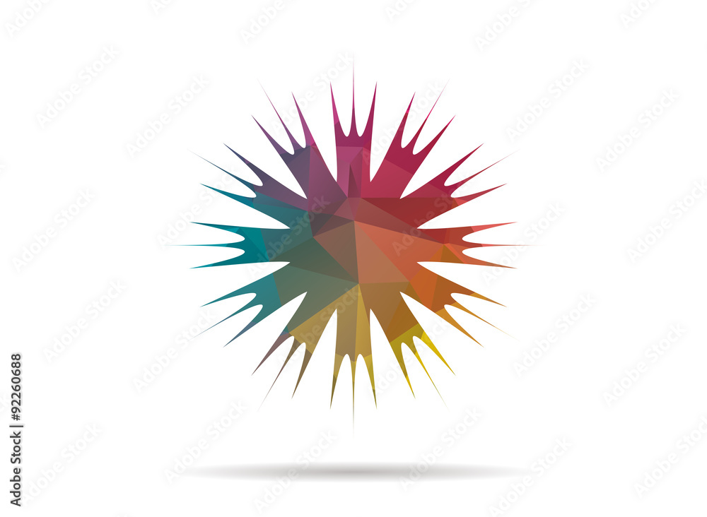 low poly perfectly colorful icon low poly perfectly colorful icon