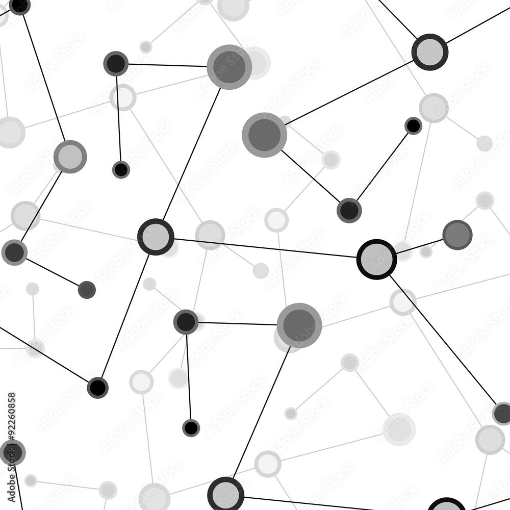 Abstract network, technology communication, molecule structure Abstract network, technology communication, molecule structure