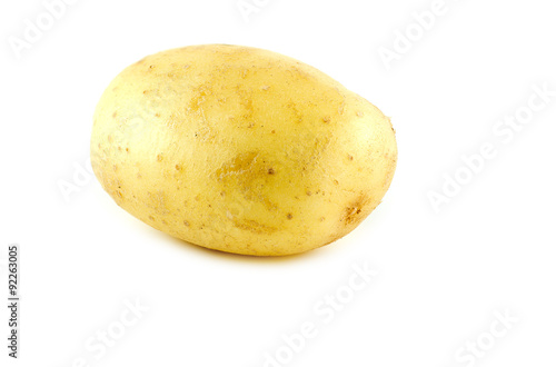 Isolated macro of potato