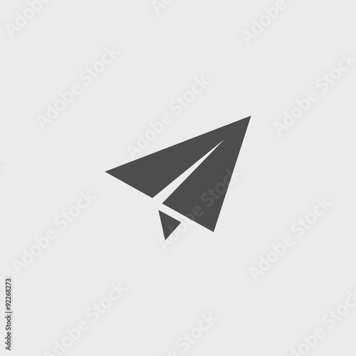 Paper airplane icon