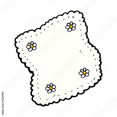 cartoon handkerchief