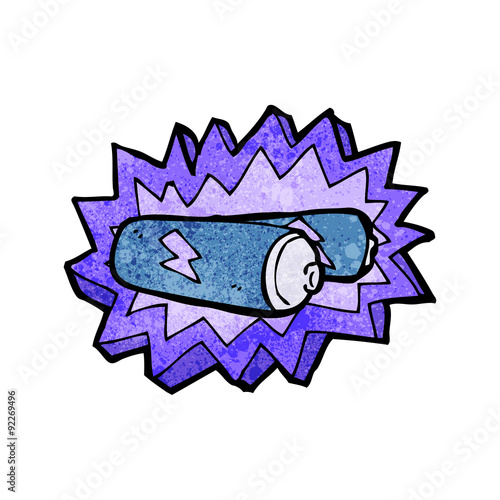 cartoon batteries