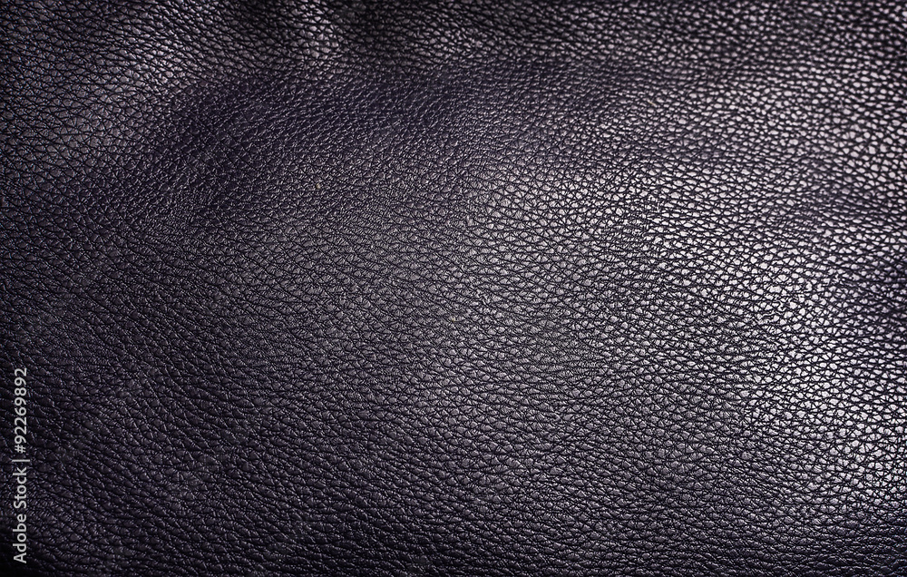 Blue leather texture background Blue leather texture background