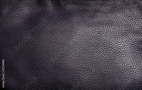 Blue leather texture background