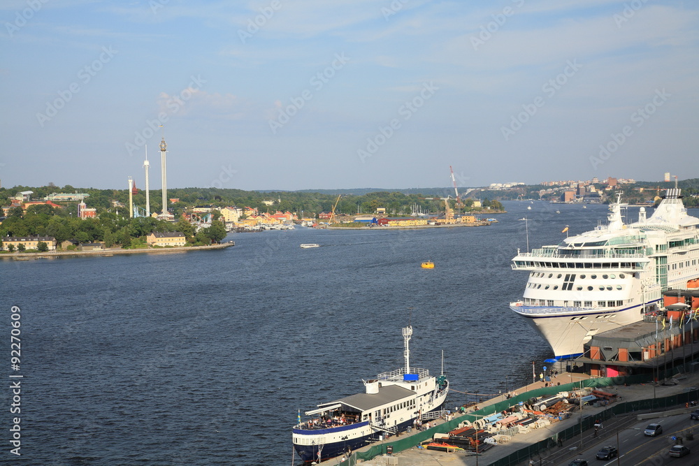 Stockholm wharf