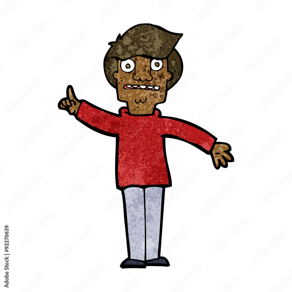 cartoon man asking question cartoon man asking question