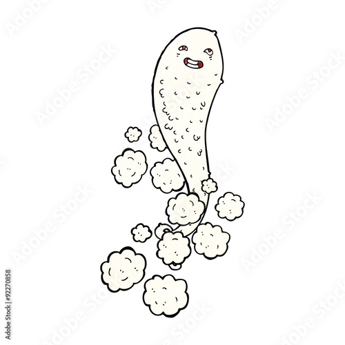 cartoon spooky ghost