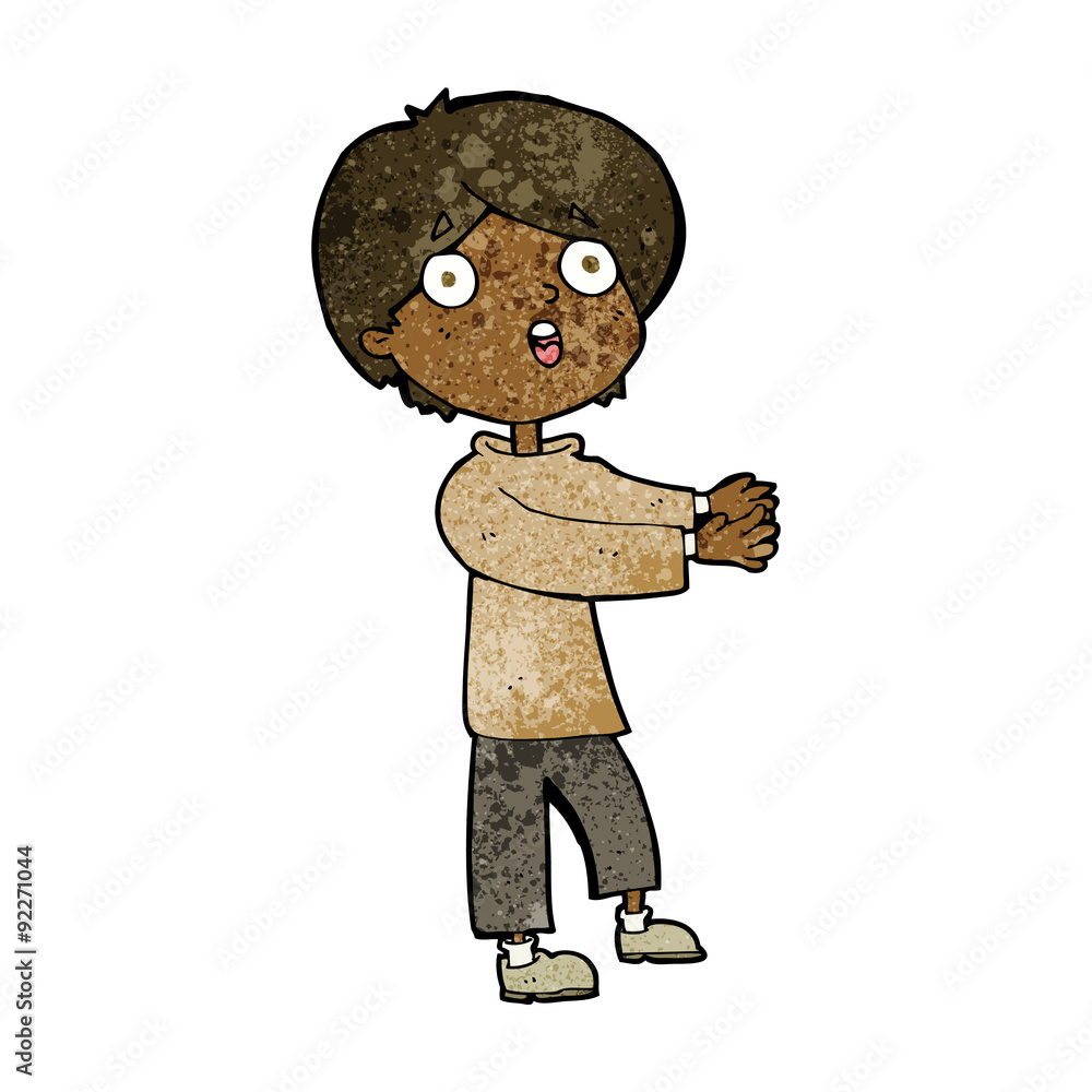 cartoon shocked boy cartoon shocked boy