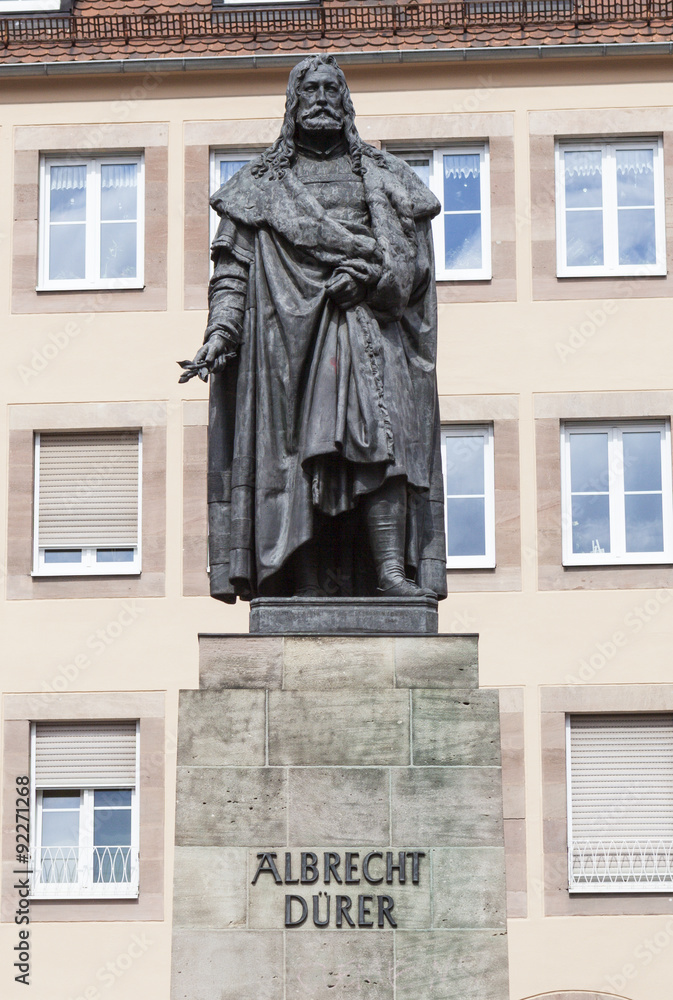 Памятник Альбрехту Дюреру. Нюрнберг, Германия