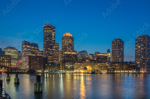 Boston Harbor and waterfront © gb27photo