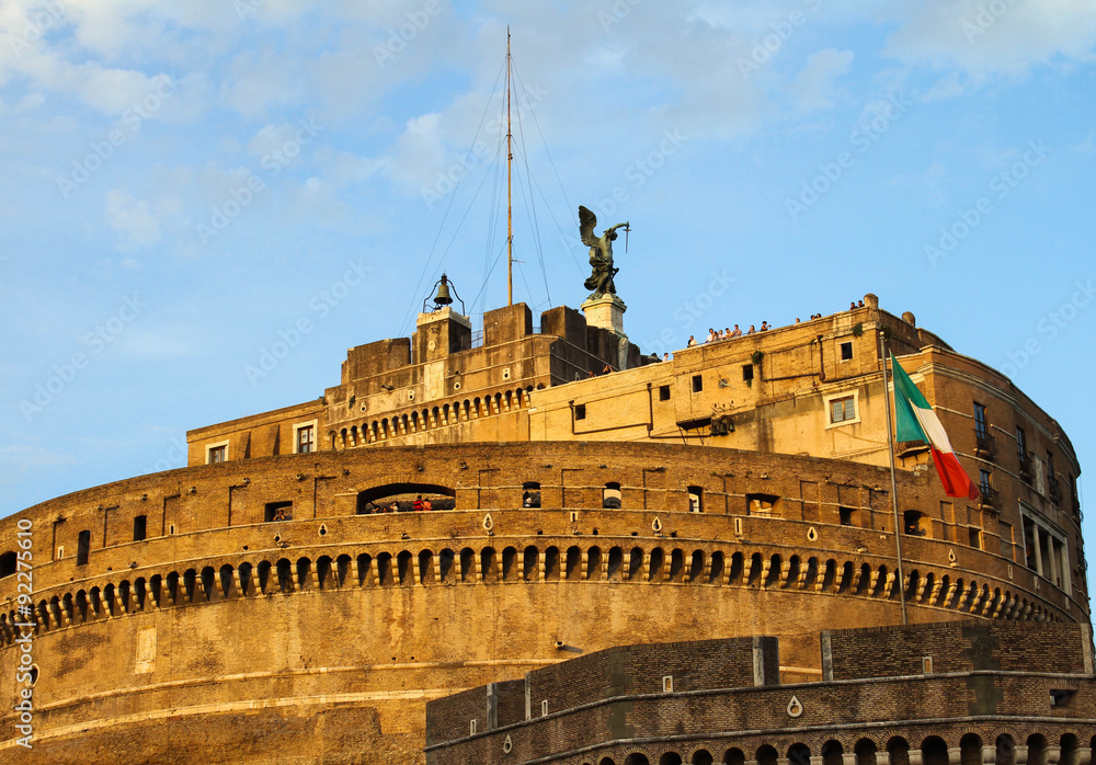 Rome - Castel saint Angelo, Italy