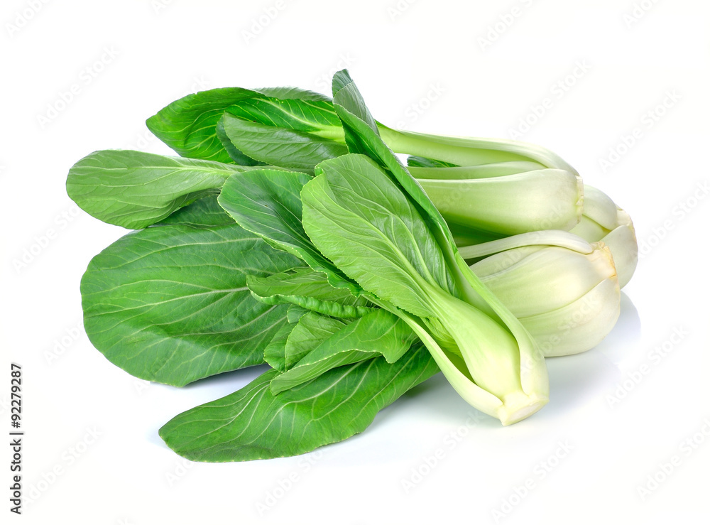 Bok choy (chinese cabbage) isolated on white Bok choy (chinese cabbage) isolated on white