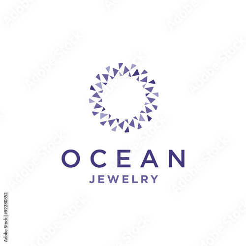 Diamond O Letter Logo