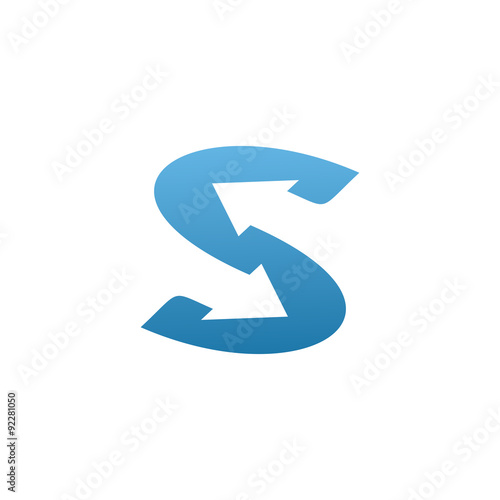 Free Download S Letter Logo - GFXLoad