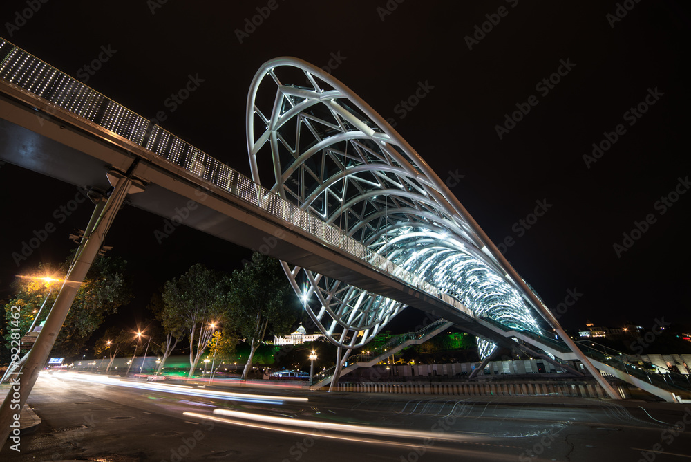 The bridge of peace, Tbilisi, Georgia