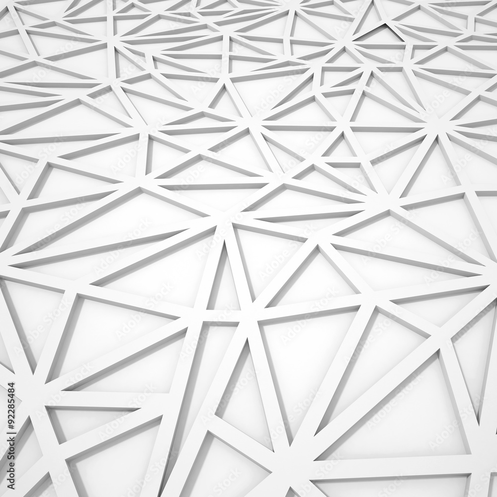 Abstract 3d white geometric shape background Abstract 3d white geometric shape background