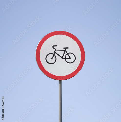 Movement on bicycles prohibited