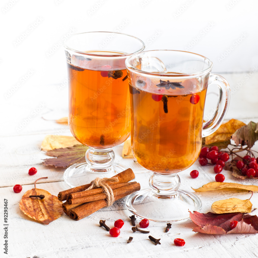 Autumn hot tea Autumn hot tea