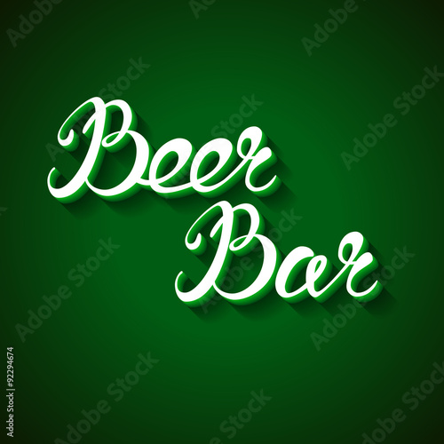 Beer.