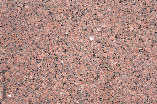 Texture of wall of polished pink granite