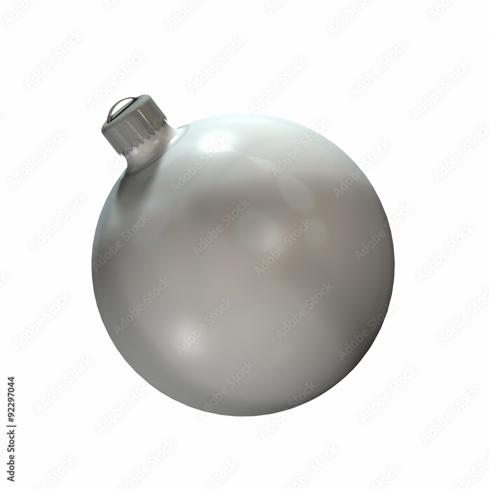 Christmas ball - isolated on white background Christmas ball - isolated on white background