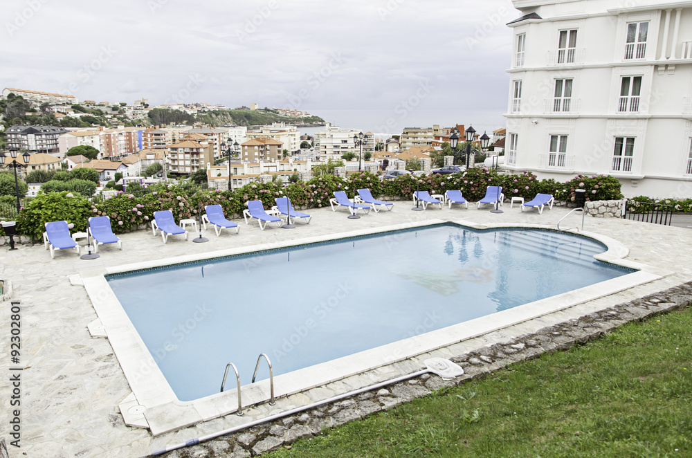 Fototapeta premium Hotel pool