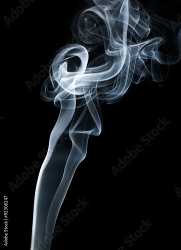 Abstract smoke swirls