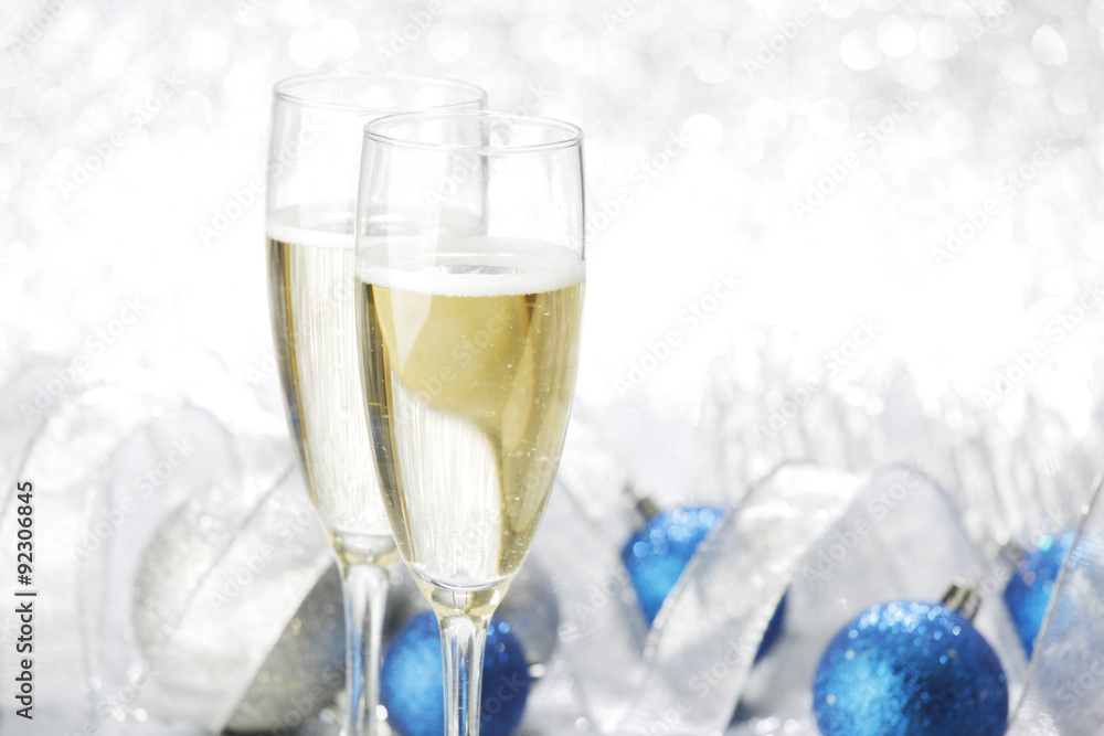 New year Champagne New year Champagne