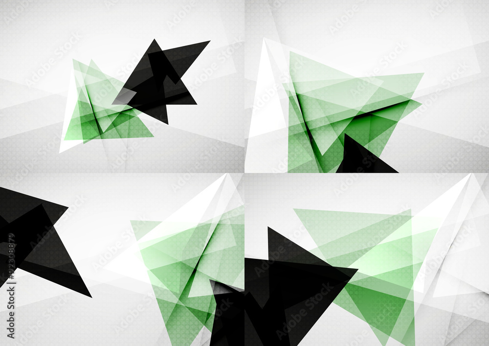 Set of angle and straight lines design abstract backgrounds Set of angle and straight lines design abstract backgrounds