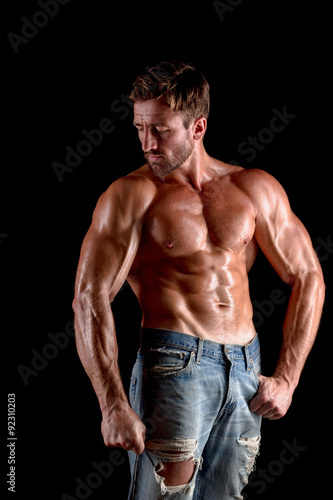 Bodybuilder man
