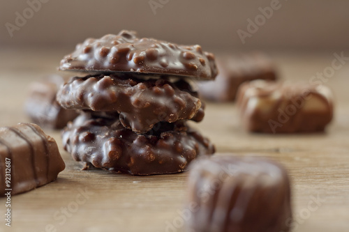 Chocolate chip cookies with nuts