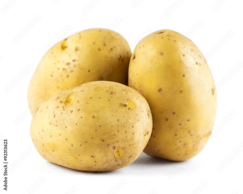 Potatoes closeup Potatoes closeup