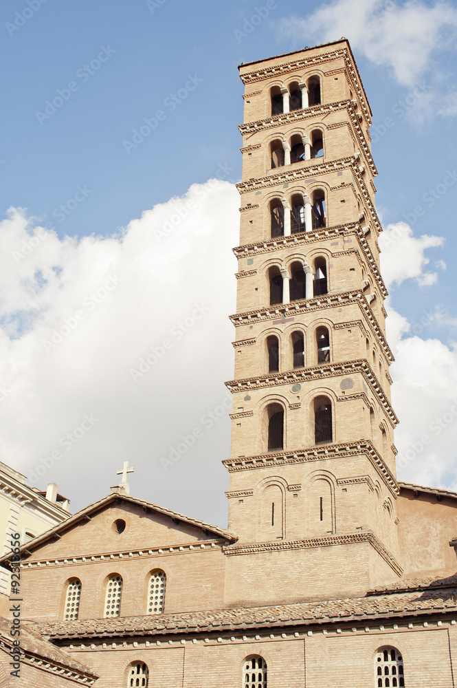 Iglesia de Santa Maria in Cosmedin, Roma, Italia