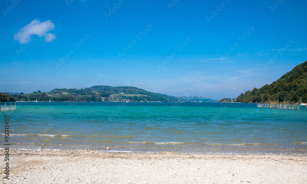 Lac de Paladru à Chavarines