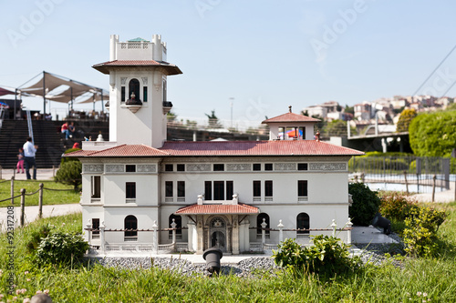 Miniaturk park in Istanbul, Turkey photo