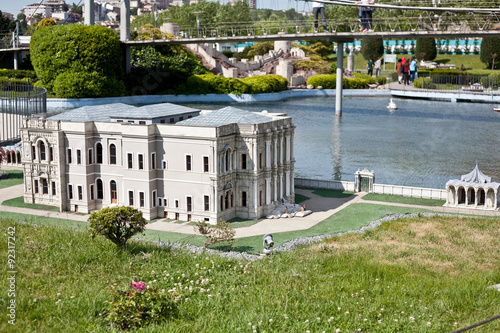 Miniaturk park in Istanbul, Turkey photo