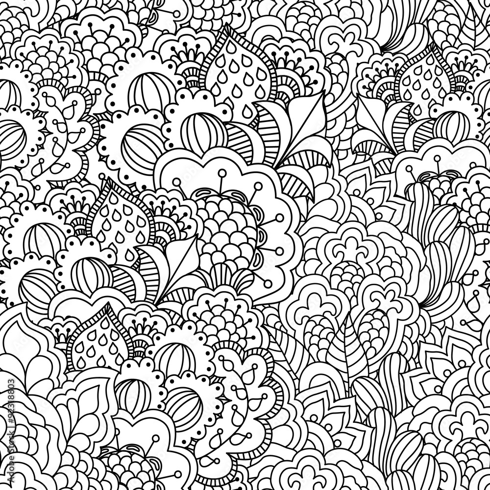 Seamless black and white background. Seamless black and white background.